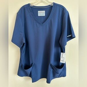 Skechers Navy Scrub Top